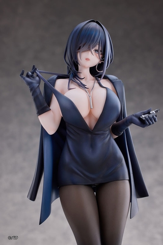 MÔ HÌNH Ishimi Yokoyama Black One-piece Dress Ver. illustration by Bara 1/6 Complete Figure(Hanabee) FIGURE CHÍNH HÃNG