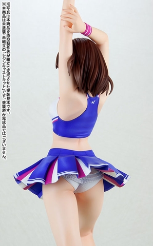 MÔ HÌNH No.251 Yasumi-chan Cheerleader '24 Mold Color Fresh 1/5.5 Resin Cast Kit (Kurushima Seisakujo) FIGURE CHÍNH HÃNG