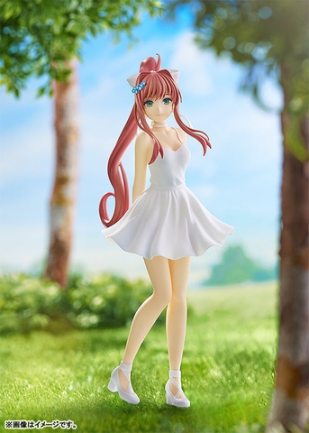MÔ HÌNH Monika - Doki Doki Literature Club! - Pop Up Parade - White Dress Ver. (Good Smile Company) FIGURE CHÍNH HÃNG