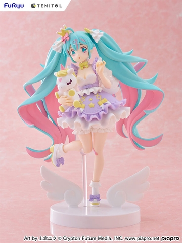 MÔ HÌNH Piapro Characters - Hatsune Miku - Tenitol - Yumekawa Princess, Lavender Ver. (FuRyu) FIGURE CHÍNH HÃNG