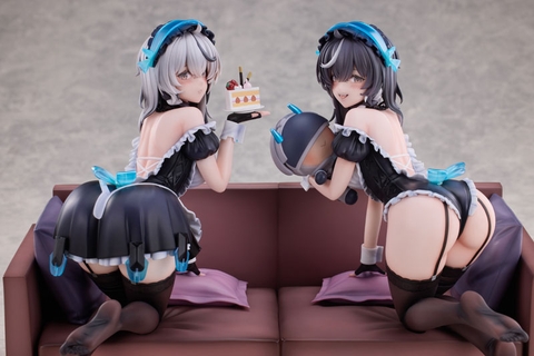 MÔ HÌNH Snowbreak: Containment Zone Cherno & Meursault Apprentice Maid 1/6 Complete Figure Deluxe Edition(Raise Dream) FIGURE CHÍNH HÃNG