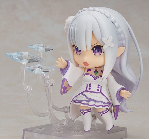 [Pre Order] MÔ HÌNH Emilia - Puck - Re:Zero kara Hajimeru Isekai Seikatsu - Nendoroid (#751) (Good Smile Company) FIGURE CHÍNH HÃNG