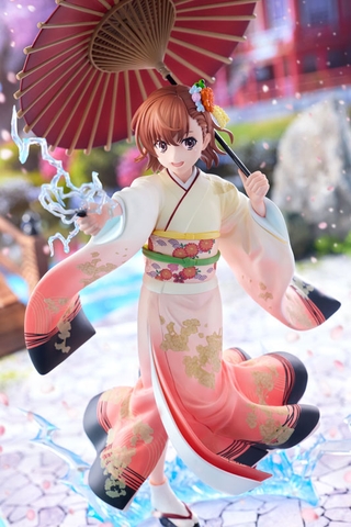 MÔ HÌNH To Aru Kagaku no Railgun T - Misaka Mikoto - KDcolle - 1/7 - Furisode Kimono ver. (Kadokawa) FIGURE CHÍNH HÃNG