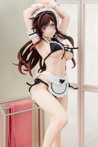 MÔ HÌNH Chizuru Mizuhara - Rent-A-Girlfriend - Maid Bikini ni Okigae Figure - 1/6 Complete Figure (Hakoiri Musume) FIGURE CHÍNH HÃNG