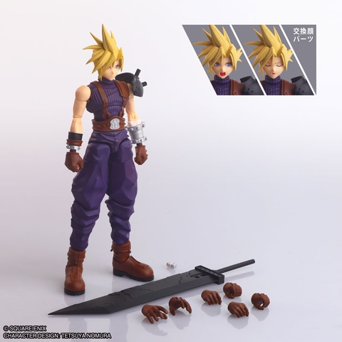 [Pre Order] MÔ HÌNH Cloud Strife - Final Fantasy VII - Structure Arts (Square Enix) MODEL KIT CHÍNH HÃNG