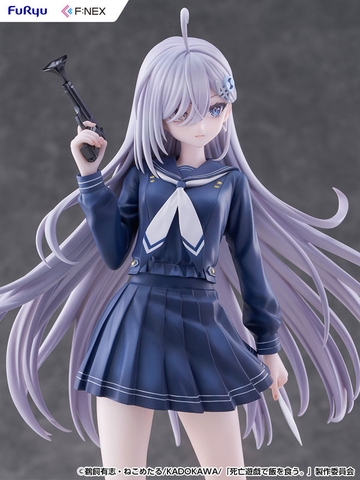 [PRE ORDER] MÔ HÌNH Yuki - Playing Death Games to Put Food on the Table - Uniform ver. - 1/7 Complete Figure (FURYU) FIGURE CHÍNH HÃNG