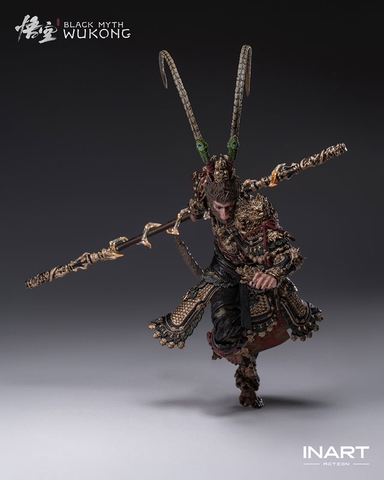 [PRE ORDER] MÔ HÌNH Destined One - Black Myth: Wukong - Inart Action Series - 1/12 - Great Sage Armor Set (Queen Studios) FIGURE CHÍNH HÃNG