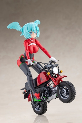 [PRE ORDER] MÔ HÌNH PUNI☆MOFU Racing Xiao - Original - Megami Device - Megami Device x Honda - 1/1 - with Honda Z50J Gorilla (Kotobukiya) MODEL KIT CHÍNH HÃNG