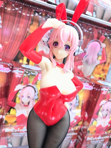 MÔ HÌNH Sonico - SoniComi (Super Sonico) - BiCute Bunnies - Red Color ver. (FuRyu) FIGURE CHÍNH HÃNG