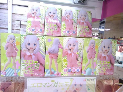 MÔ HÌNH Eromanga Sensei - Izumi Sagiri - Coreful Figure - Room Wear Ver. (Taito) FIGURE CHÍNH HÃNG