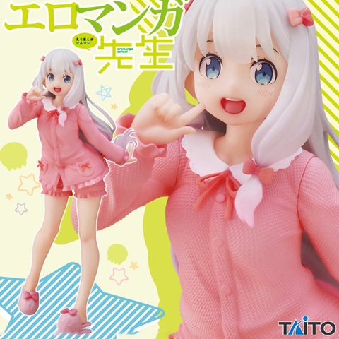 MÔ HÌNH Eromanga Sensei - Izumi Sagiri - Coreful Figure - Room Wear Ver. (Taito) FIGURE CHÍNH HÃNG