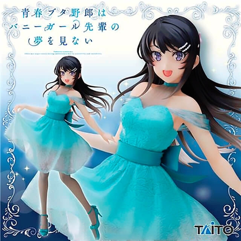 MÔ HÌNH Sakurajima Mai - Coreful Figure - Clear Dress Ver. (Taito) FIGURE CHÍNH HÃNG