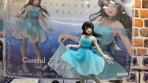 MÔ HÌNH Sakurajima Mai - Coreful Figure - Clear Dress Ver. (Taito) FIGURE CHÍNH HÃNG
