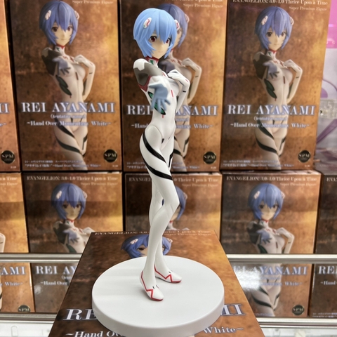 MÔ HÌNH Ayanami Rei (Tentative name) - Shin Evangelion Gekijouban:|| - SPM Figure - Hand Over, Momentary White (SEGA) FIGURE CHÍNH HÃNG