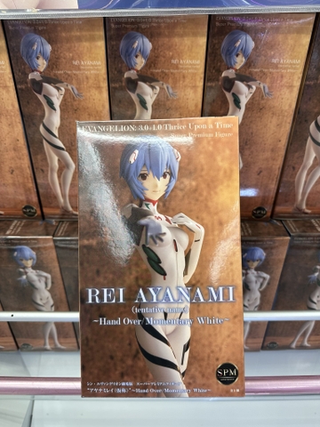 MÔ HÌNH Ayanami Rei (Tentative name) - Shin Evangelion Gekijouban:|| - SPM Figure - Hand Over, Momentary White (SEGA) FIGURE CHÍNH HÃNG
