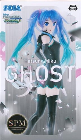 MÔ HÌNH Hatsune Miku -Project DIVA- Arcade Future Tone - Hatsune Miku - SPM Figure - Ghost (SEGA) FIGURE CHÍNH HÃNG