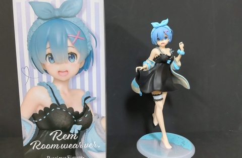 MÔ HÌNH Rem - Re:Zero kara Hajimeru Isekai Seikatsu - Precious Figure - Room Wear Ver., Renewal (Taito) FIGURE CHÍNH HÃNG