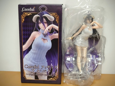 MÔ HÌNH Albedo-Overlord IV-Coreful Figure-(TAITO) FIGURE CHÍNH HÃNG