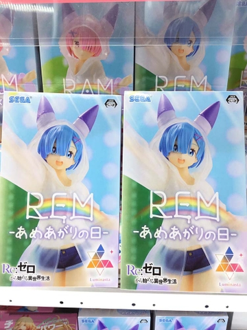 MÔ HÌNH Rem - Re:Zero kara Hajimeru Isekai Seikatsu - Luminasta - Ameagari Day (SEGA) FIGURE CHÍNH HÃNG