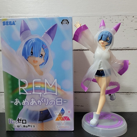 MÔ HÌNH Rem - Re:Zero kara Hajimeru Isekai Seikatsu - Luminasta - Ameagari Day (SEGA) FIGURE CHÍNH HÃNG