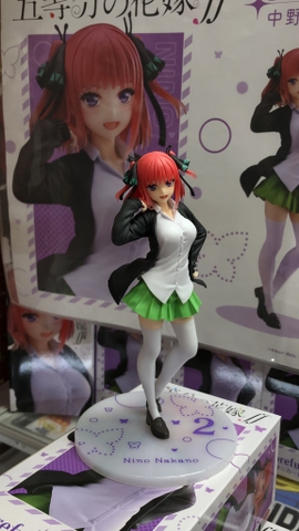 MÔ HÌNH Gotoubun no Hanayome ∬ - Nakano Nino - Coreful Figure - Seifuku ver., Renewal (Taito) FIGURE CHÍNH HÃNG