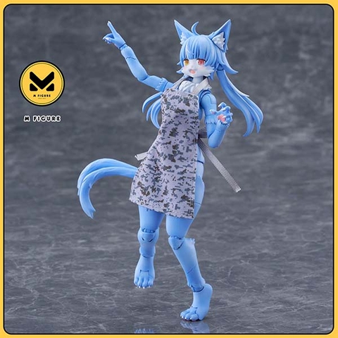 [PRE ORDER] MÔ HÌNH Omaneko - Mascot Character - Kemopla (KP-04R) (Aoshima) MODEL KIT CHÍNH HÃNG