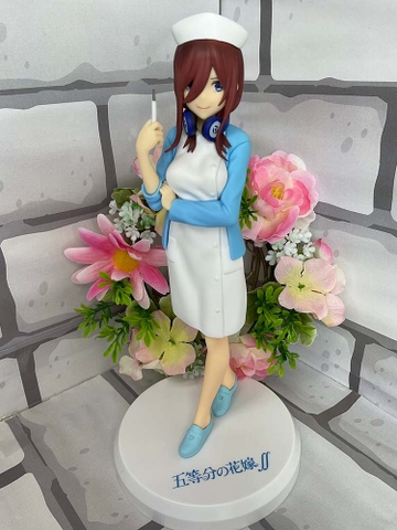 MÔ HÌNH  Nakano Miku - Gotoubun no Hanayome ∬ -SPM Figure - Nurse Ver. (SEGA) FIGURE CHÍNH HÃNG