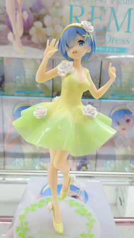 MÔ HÌNH Rem - Re:Zero Kara Hajimeru Isekai Seikatsu - Trio-Try-iT Figure - Flower Dress (FuRyu) FIGURE CHÍNH HÃNG