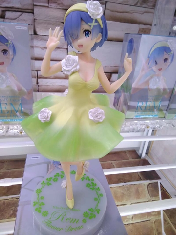 MÔ HÌNH Rem - Re:Zero Kara Hajimeru Isekai Seikatsu - Trio-Try-iT Figure - Flower Dress (FuRyu) FIGURE CHÍNH HÃNG