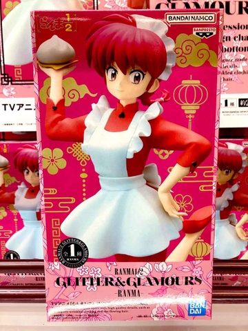 MÔ HÌNH Saotome Ranma - Ranma 1/2 - Glitter & Glamours (Bandai Spirits). FIGURE CHÍNH HÃNG