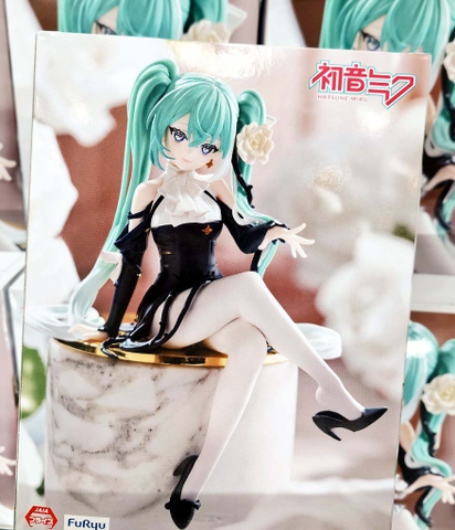 MÔ HÌNH Hatsune Miku -  Vocaloid - Flower Fairy - Noodle Stopper Figure - White Rose (FuRyu). FIGURE CHÍNH HÃNG