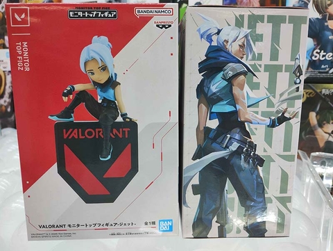 MÔ HÌNH Jett - Valorant - Monitor Top Figure (Bandai Spirits) FIGURE CHÍNH HÃNG