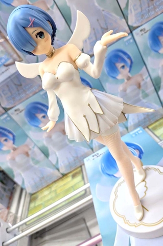 MÔ HÌNH Rem - Re:Zero kara Hajimeru Isekai Seikatsu - Bicute Pure - Little Wings (FuRyu) FIGURE CHÍNH HÃNG