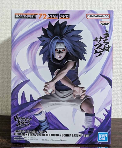 MÔ HÌNH Uchiha Sasuke - Naruto - Vibration Stars - Naruto 72 Series, 27 (Bandai Spirits) FIGURE CHÍNH HÃNG