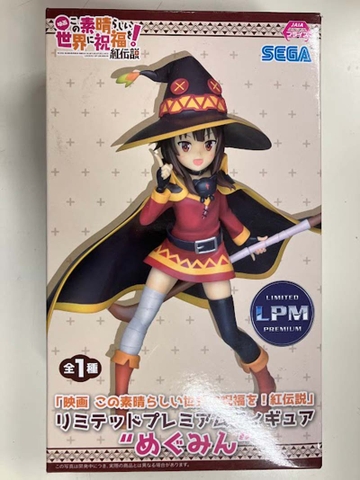 MÔ HÌNH Megumin - Eiga Kono Subarashii Sekai ni Shukufuku o! Kurenai Densetsu - LPM Figure (SEGA) FIGURE CHÍNH HÃNG