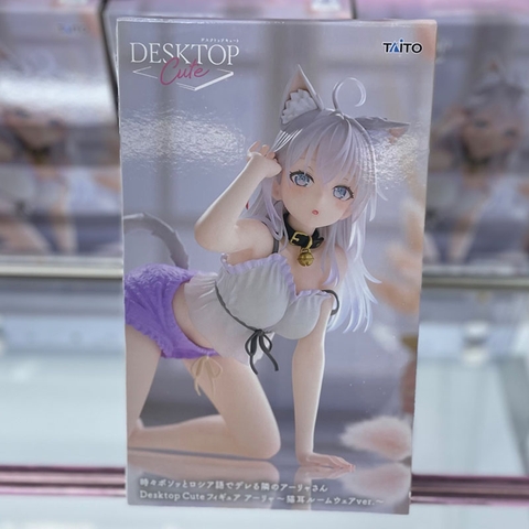 MÔ HÌNH Alisa Mikhailovna Kujou - Roshidere - Desktop Cute - Nekomimi Room Wear Ver. (Taito) FIGURE CHÍNH HÃNG