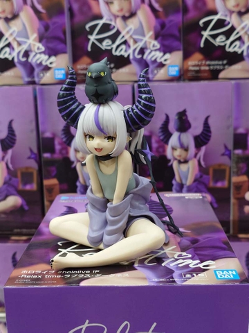 MÔ HÌNH La+ Darknesss - Hololive - Karasu - Relax Time (Bandai Spirits) FIGURE CHÍNH HÃNG