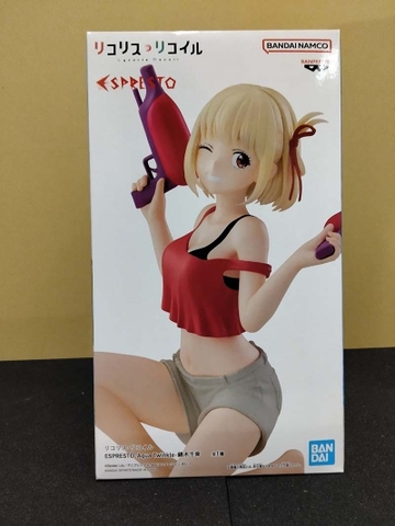 MÔ HÌNH Nishikigi Chisato - Lycoris Recoil - Espresto Aqua Twinkle (Bandai Spirits) FIGURE CHÍNH HÃNG