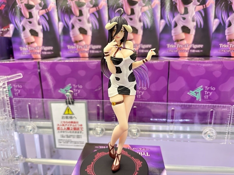 MÔ HÌNH Albedo - Overlord - Trio-Try-iT Figure - Mini Dress, Cow Print Ver. (FuRyu) FIGURE CHÍNH HÃNG