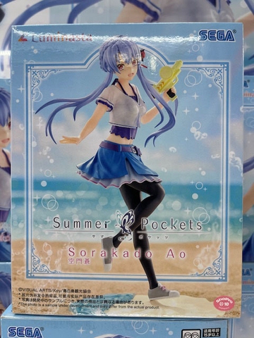MÔ HÌNH Sorakado Ao - Summer Pockets - Luminasta (Sega Fave) FIGURE CHÍNH HÃNG