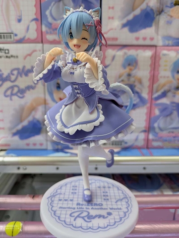 MÔ HÌNH Rem - Re:Zero Kara Hajimeru Isekai Seikatsu - Coreful Figure - Nekomimi Maid ver., Renewal (Taito) FIGURE CHÍNH HÃNG