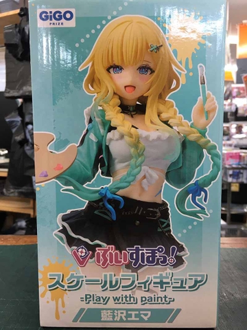 MÔ HÌNH Aizawa Ema - Virtual eSports Project - VSPO! Scale Figure - Play with paint - vol.6 ~GiGO Limited~ (Genda Gigo Entertainment) FIGURE CHÍNH HÃNG