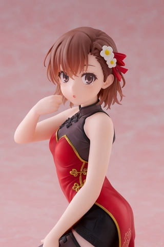 [Pre Order] MÔ HÌNH Misaka Mikoto - To Aru Kagaku no Railgun - Desktop Cute - Chinese Dress Ver. (Taito) FIGURE CHÍNH HÃNG