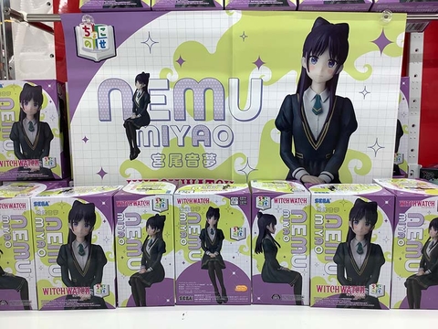 MÔ HÌNH Miyao Nemu - Witch Watch - Premium Chokonose Figure (Sega Fave) FIGURE CHÍNH HÃNG