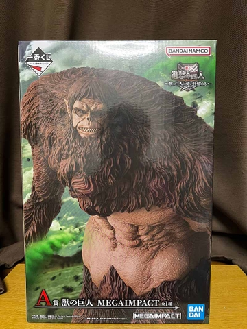 MÔ HÌNH  Kemono no Kyojin - Shingeki no Kyojin The Final Season -Ichiban Kuji - ~Kemono no Kyojin wa Ore ga Shitomeru~ (A Prize) - Mega Impact (Bandai Spirits) FIGURE CHÍNH HÃNG