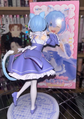 MÔ HÌNH Rem - Re:Zero Kara Hajimeru Isekai Seikatsu - Coreful Figure - Nekomimi Maid ver., Renewal (Taito) FIGURE CHÍNH HÃNG