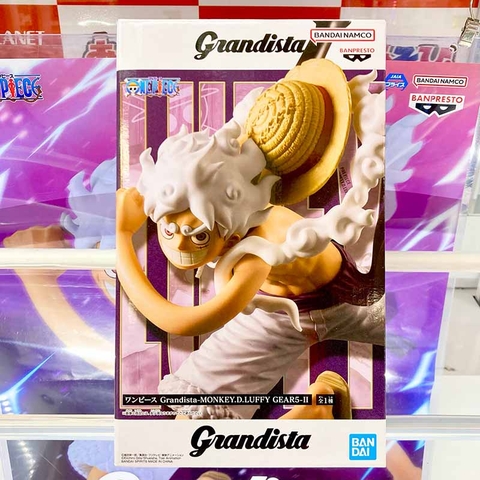 MÔ HÌNH Monkey D. Luffy - One Piece - Grandista - Gear 5, II (Bandai Spirits) FIGURE CHÍNH HÃNG