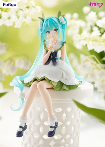 [PRE ORDER] MÔ HÌNH Hatsune Miku - Vocaloid - Flower Fairy - Noodle Stopper Figure - Lily of the Valley (FuRyu) FIGURE CHÍNH HÃNG