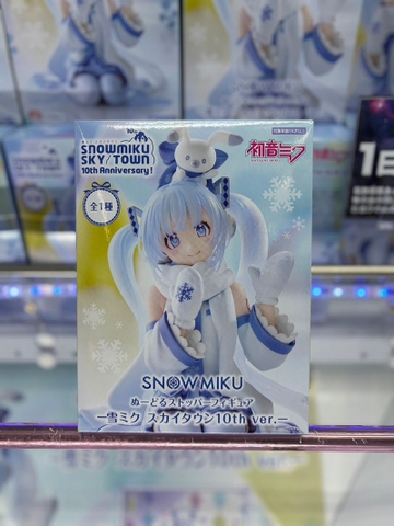 MÔ HÌNH Hatsune Miku - Rabbit Yukine - Piapro Characters - Noodle Stopper Figure - Snow, Sky Town ver. (FuRyu) FIGURE CHÍNH HÃNG