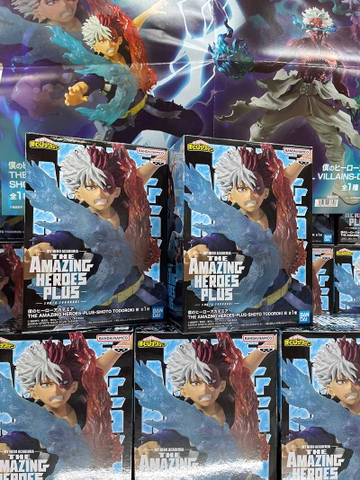 MÔ HÌNH Todoroki Shoto - Boku no Hero Academia - The Amazing Heroes -Plus- - III (Bandai Spirits) FIGURE CHÍNH HÃNG